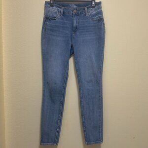 TIME AND TRU Women's High Rise Skinny Jeans